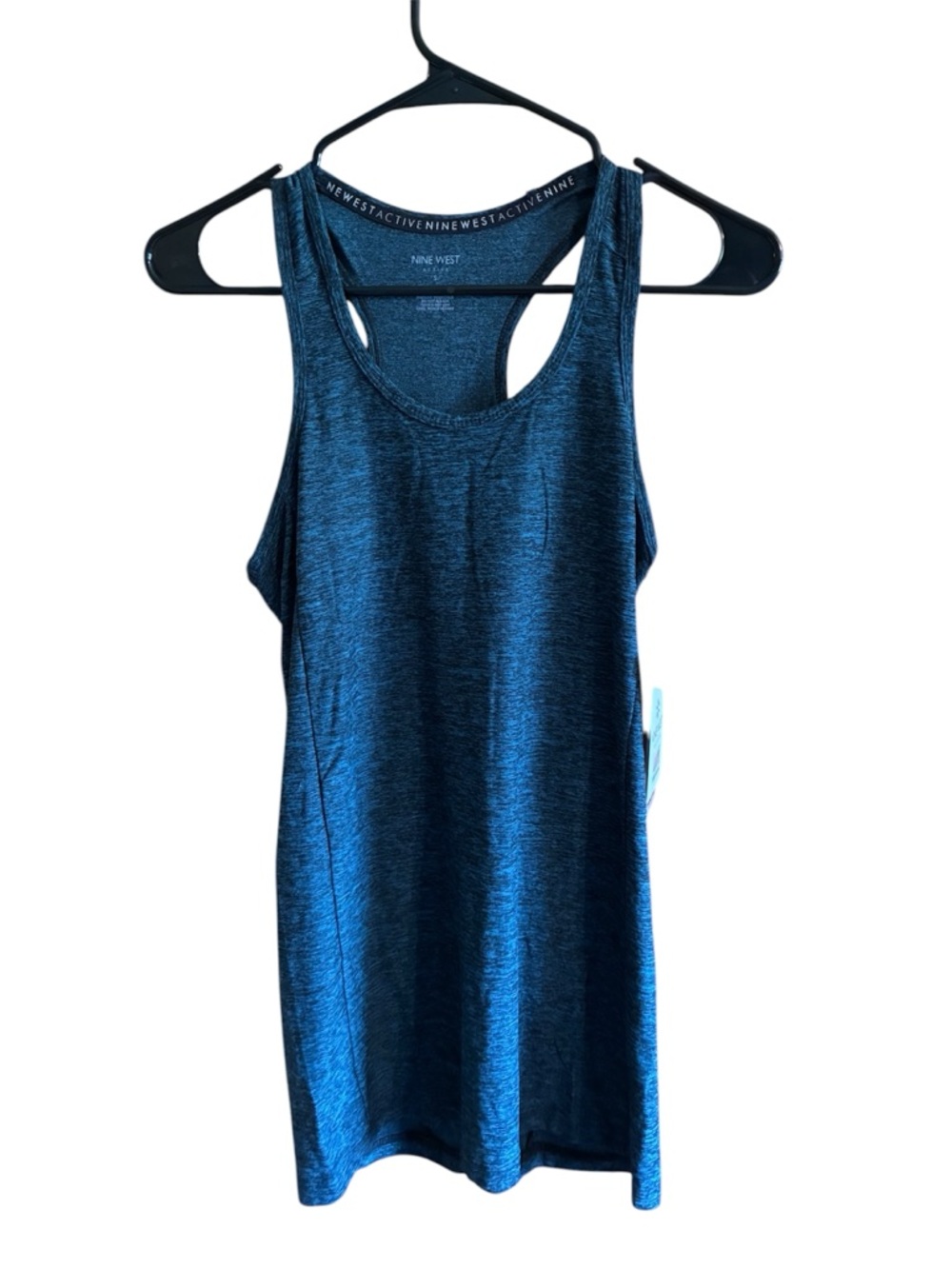 Nine West Active Women's Blue Green Racerback Tank Top